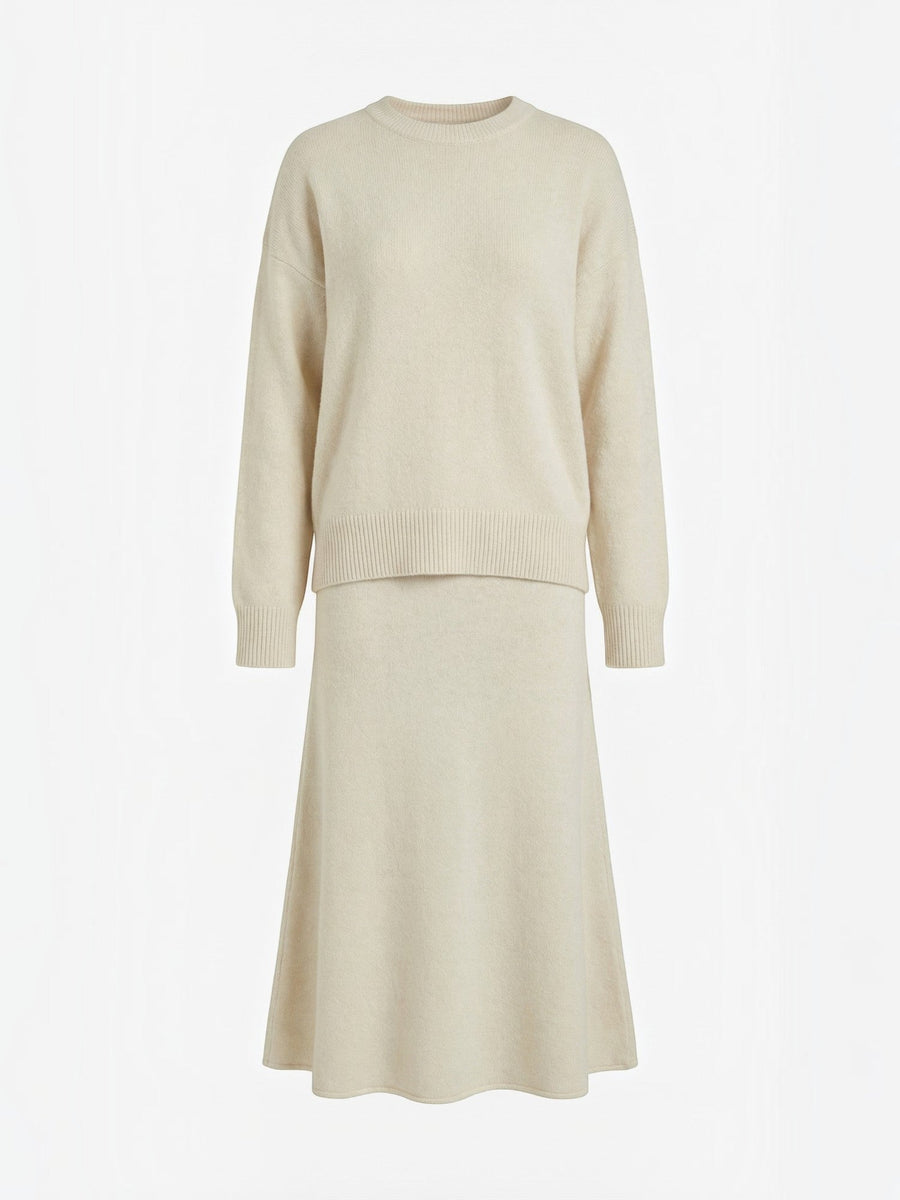 Amy Knit Sweater and Midi Skirt Set
