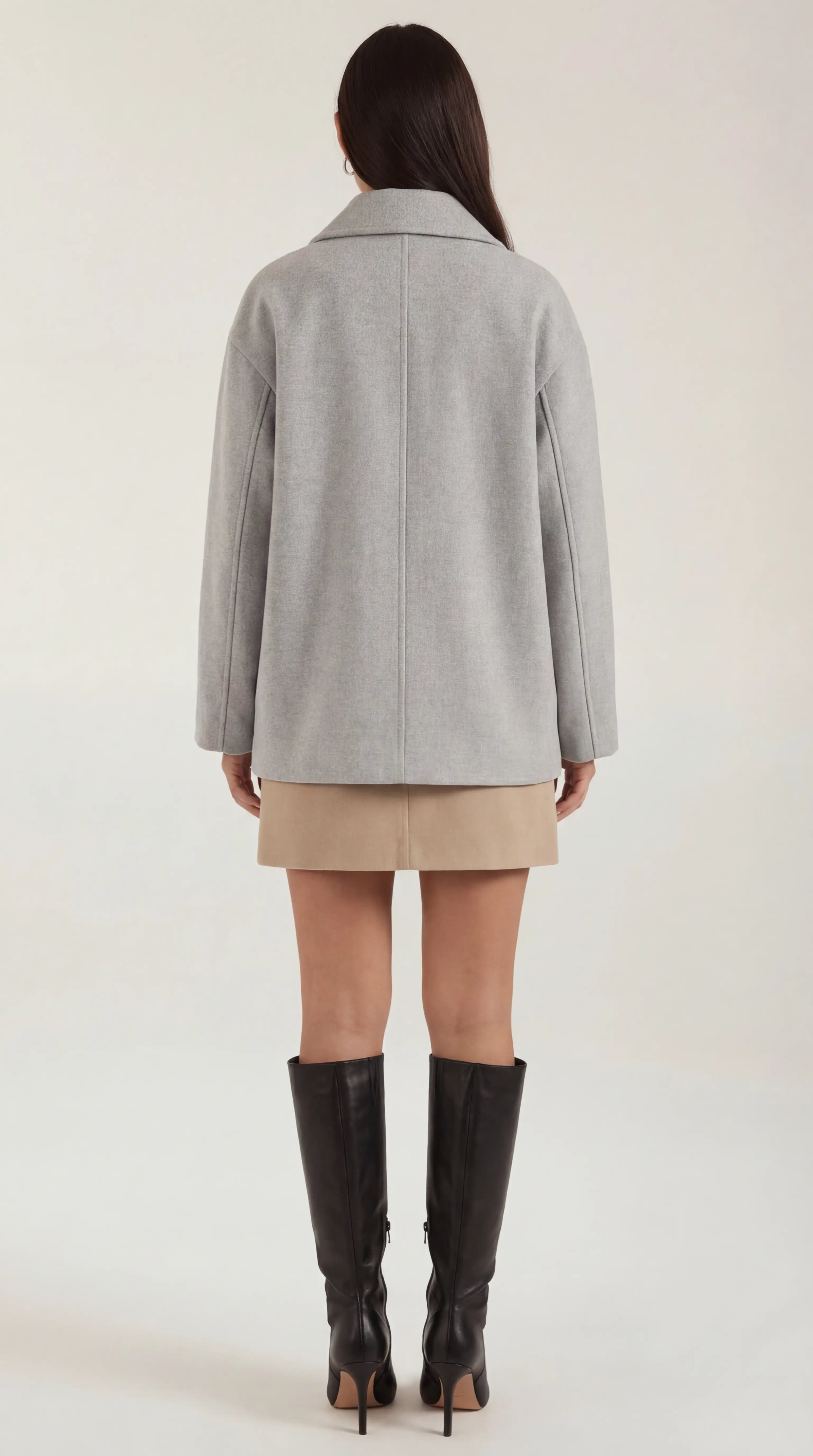 Amanda Oversized Asymmetrical Coat