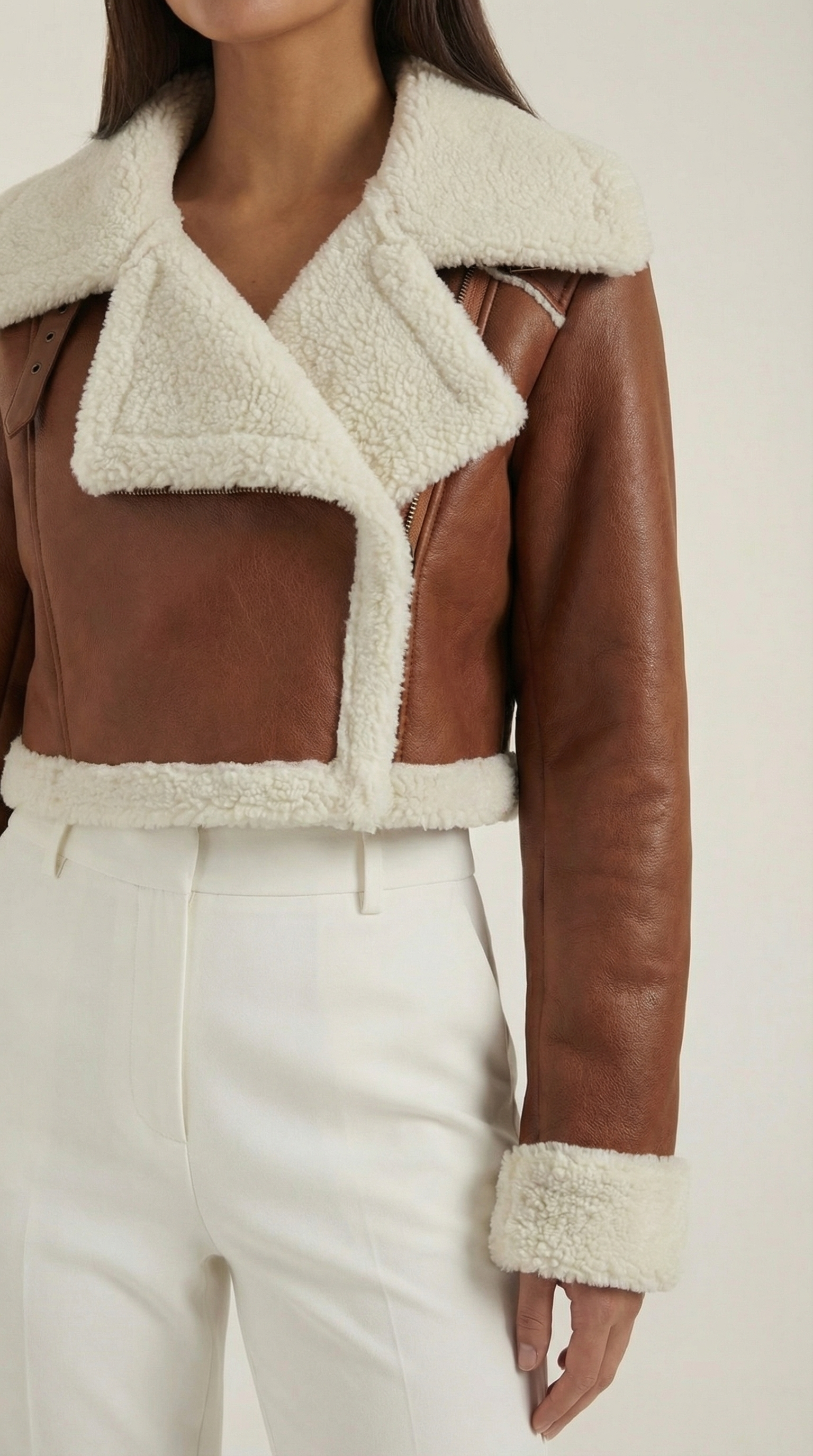 Marie Cropped Fleece Jacket