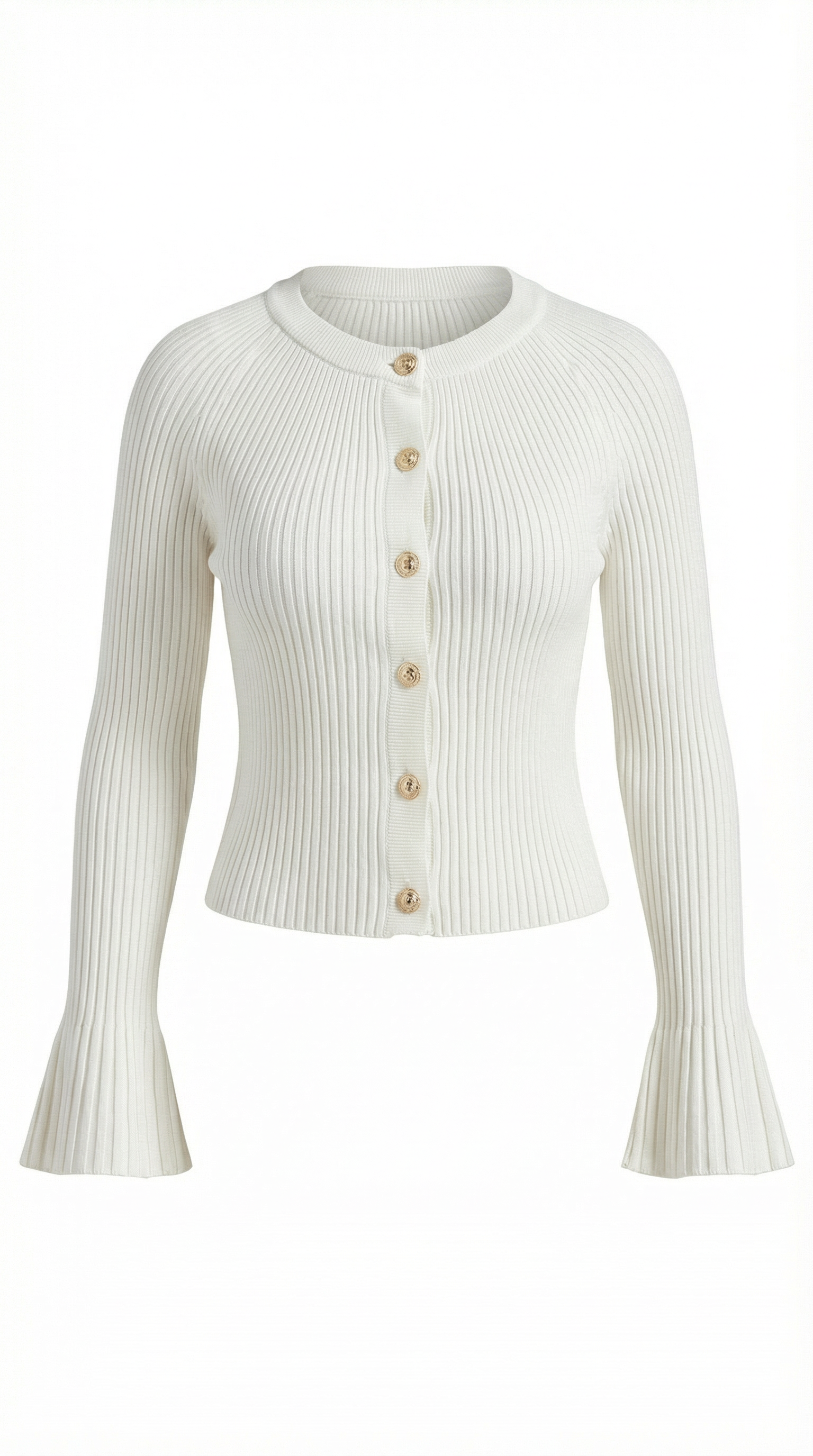 Betty Button-Up Knit Top