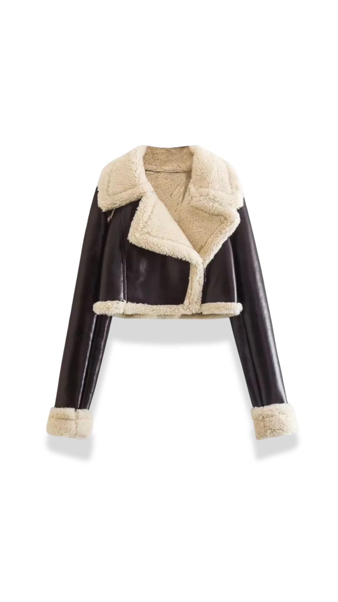 Marie Cropped Fleece Jacket