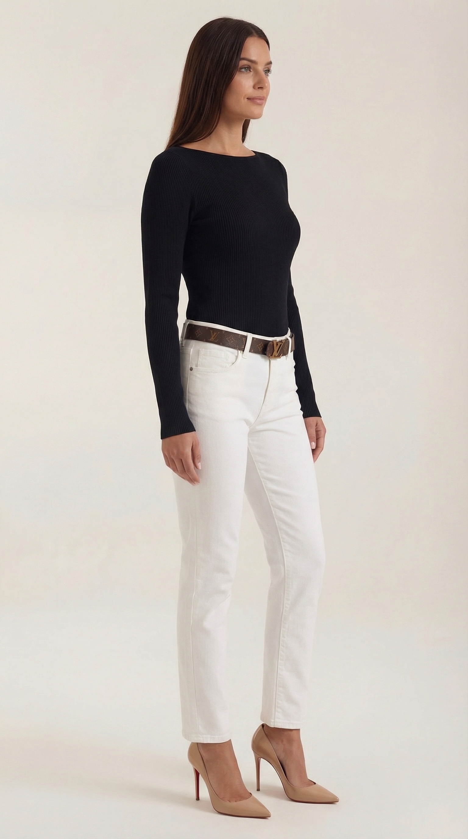 Ruth Cloud-Knit Long Sleeve Top