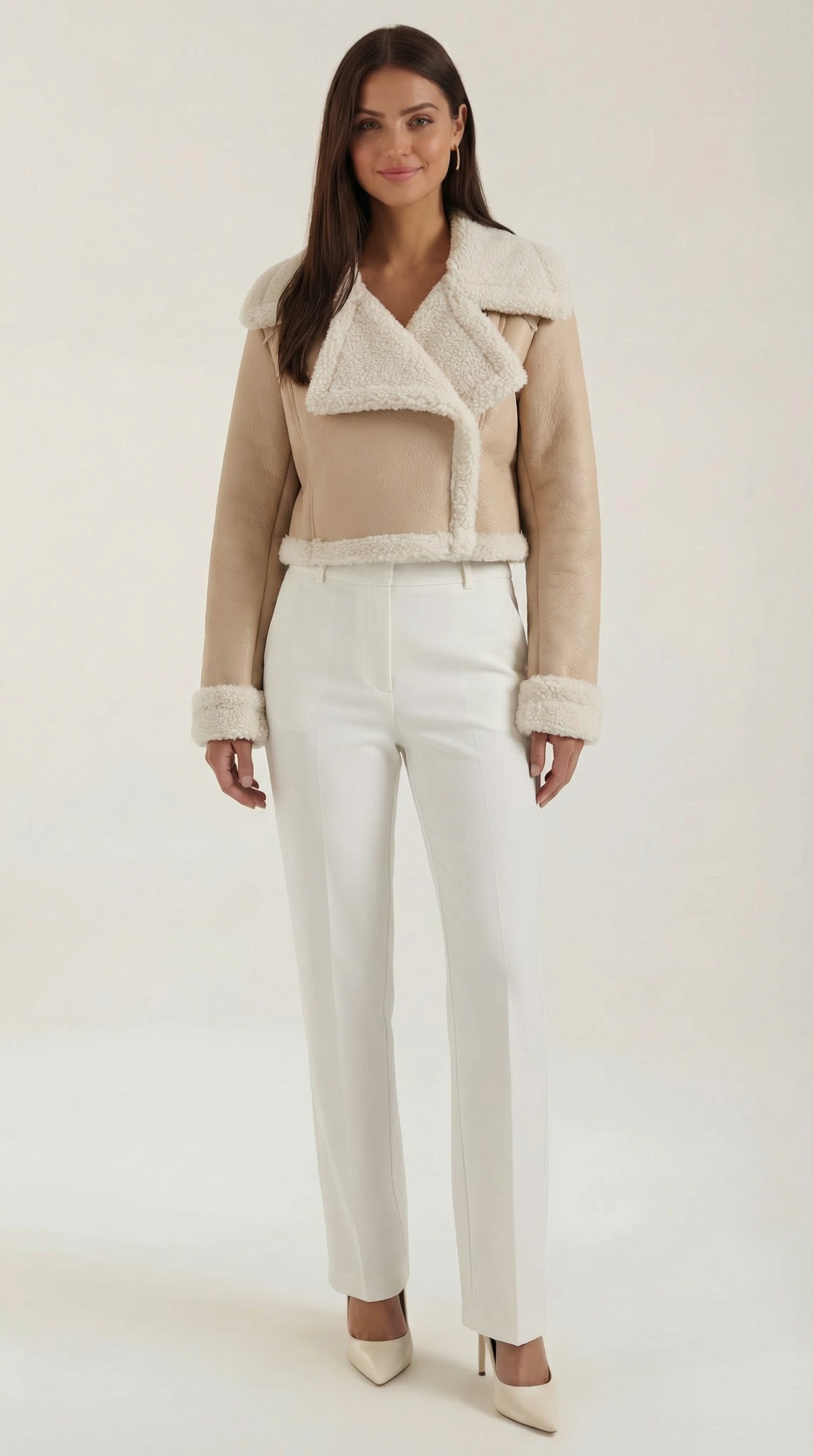 Marie Cropped Fleece Jacket