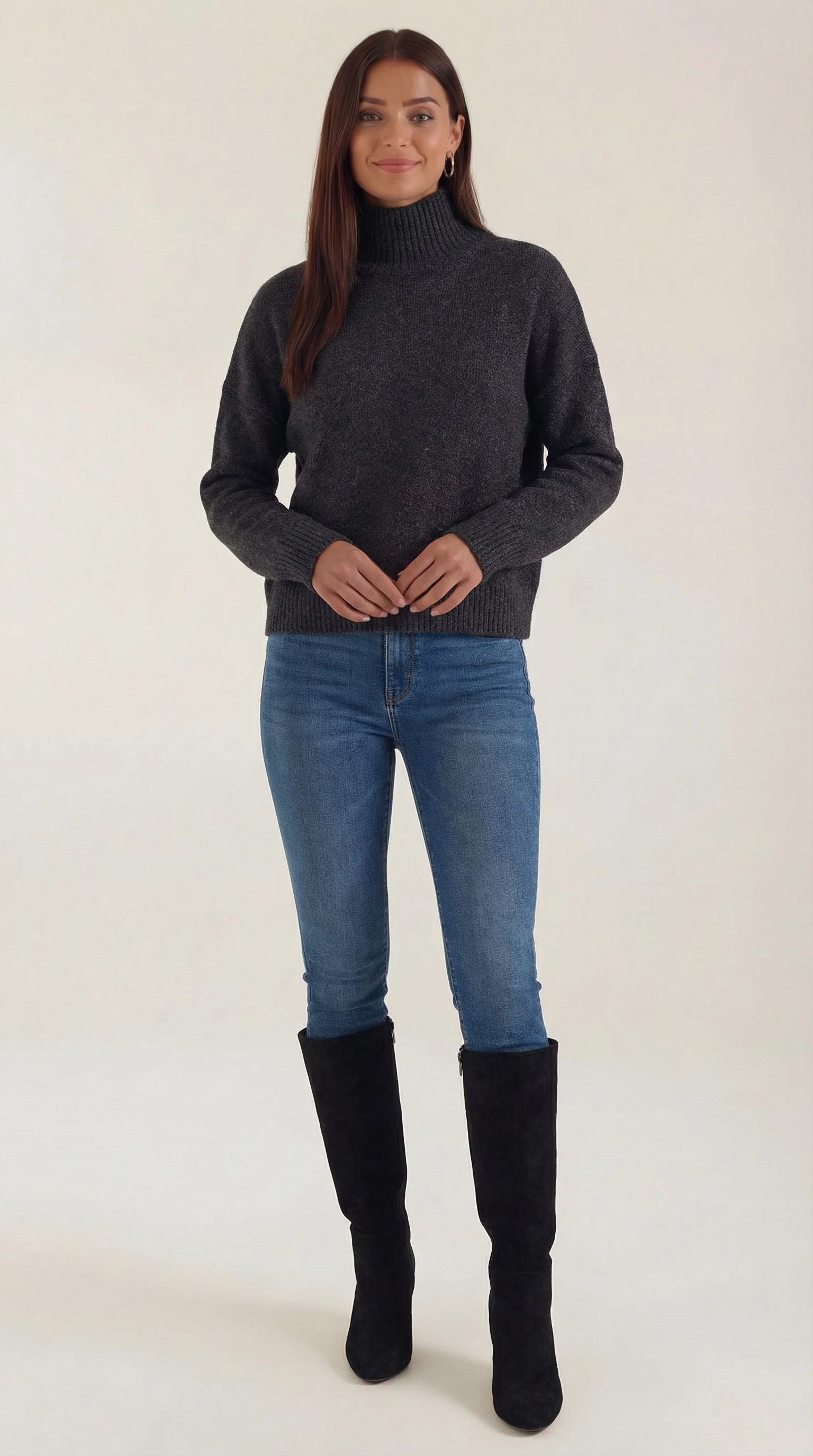 Andrea Knitted Turtleneck Sweater
