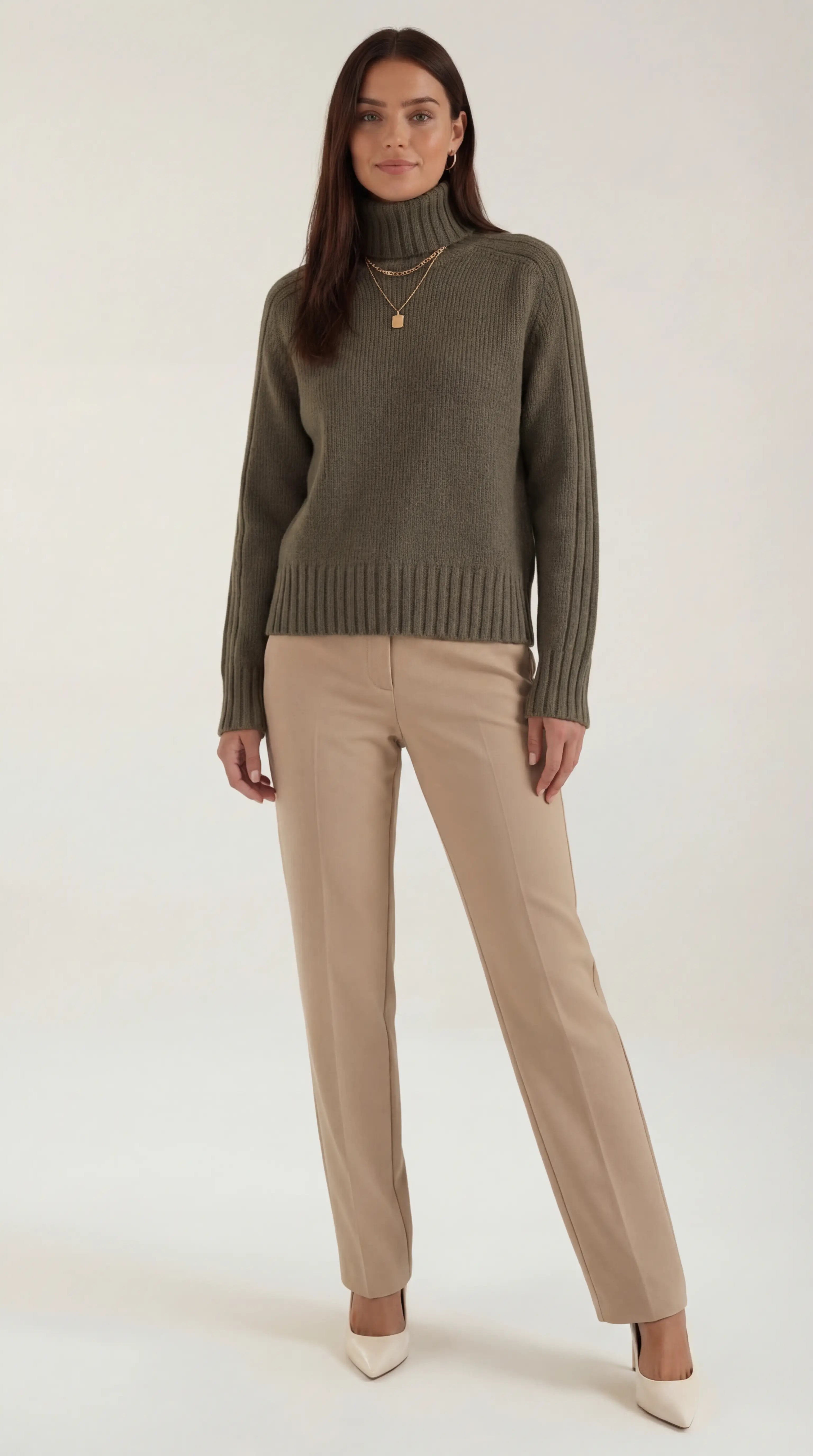 Lois Oversized Turtleneck Sweater