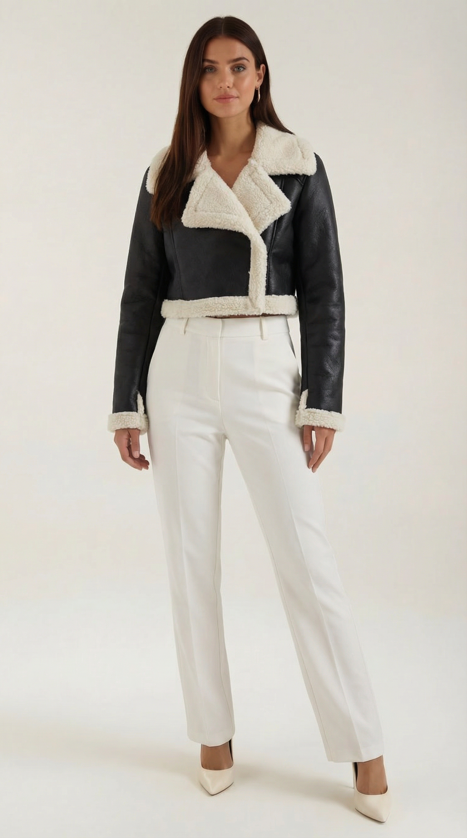 Marie Cropped Fleece Jacket