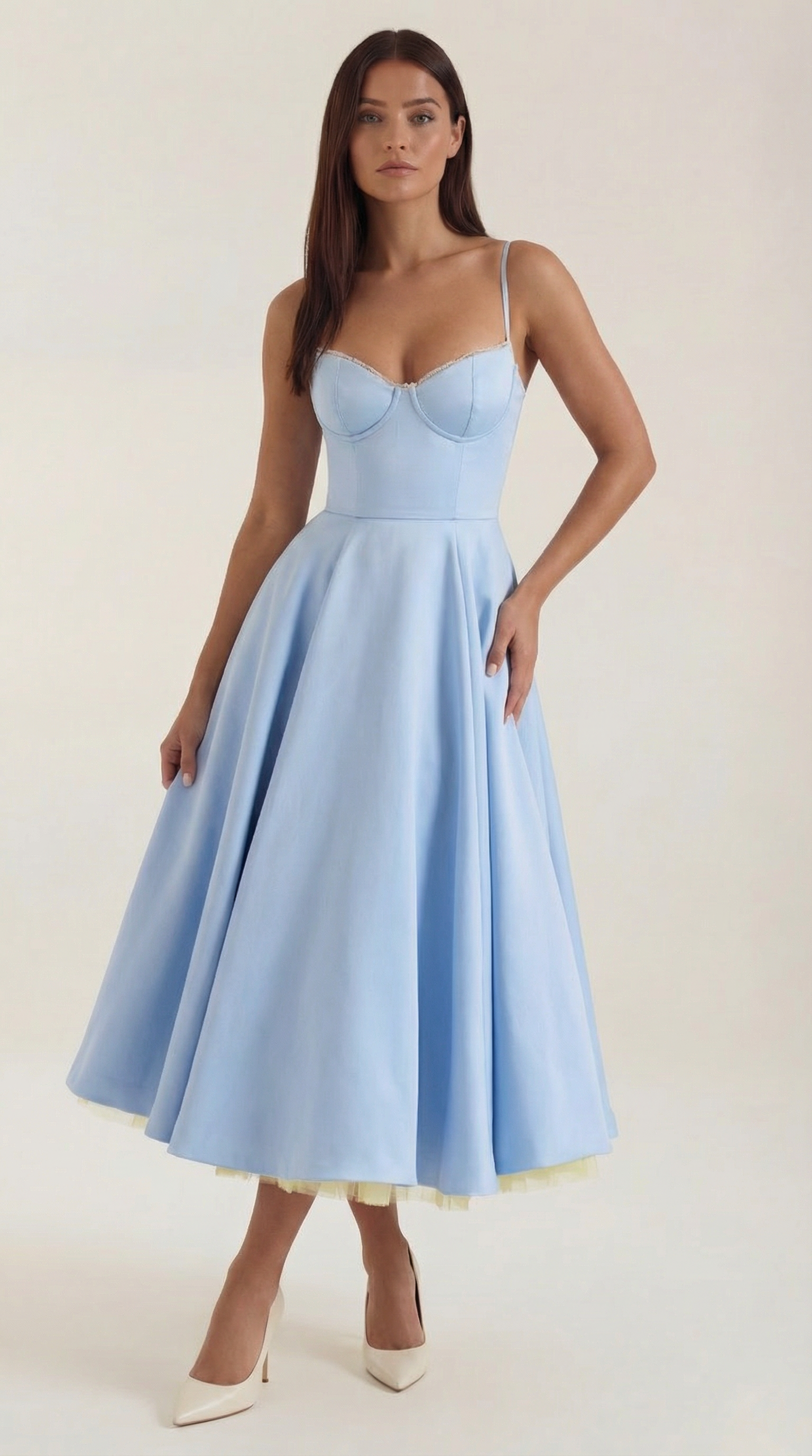 Isolde Tulle Midi Dress