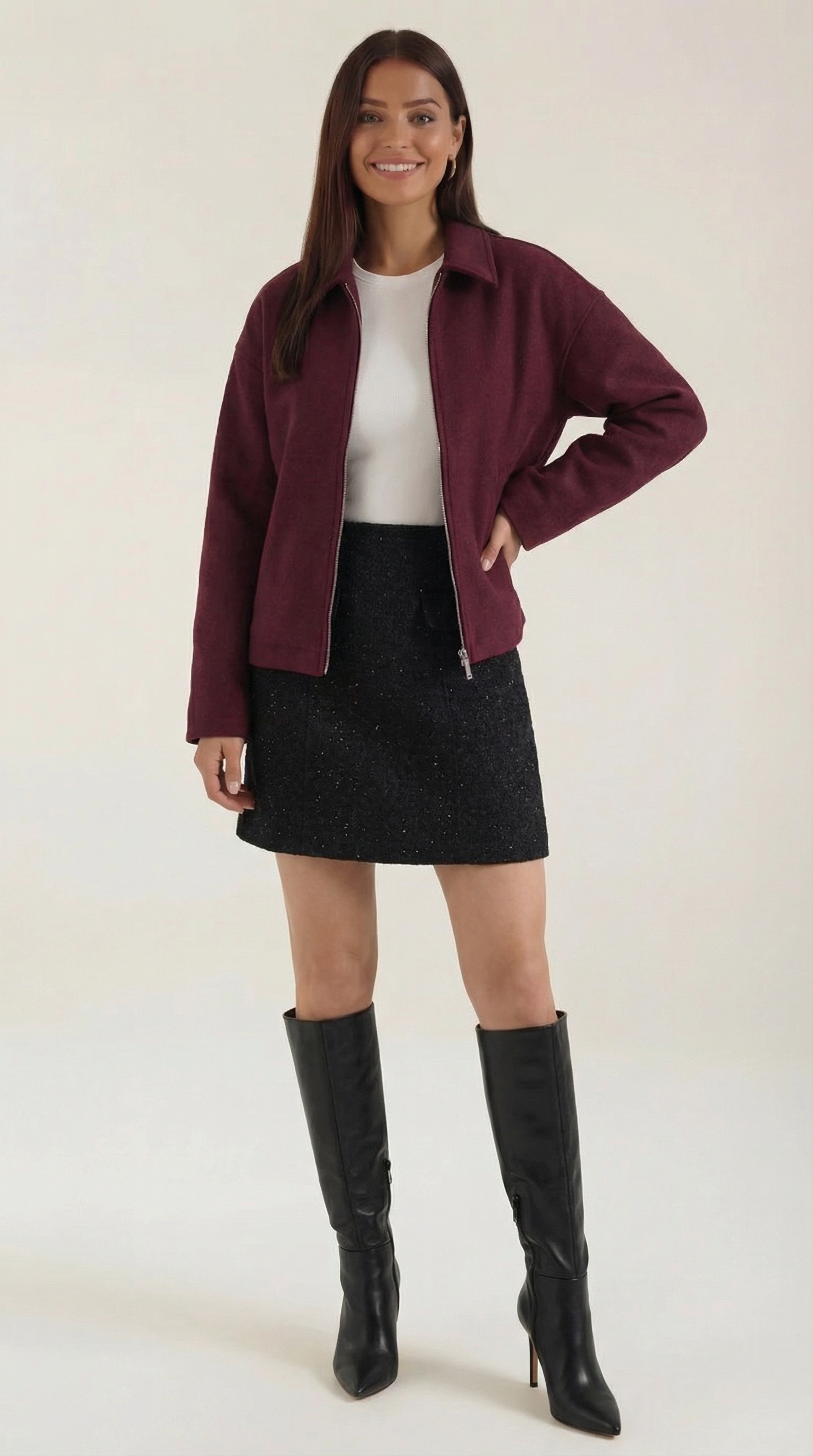 Teresa Zip-Up Jacket