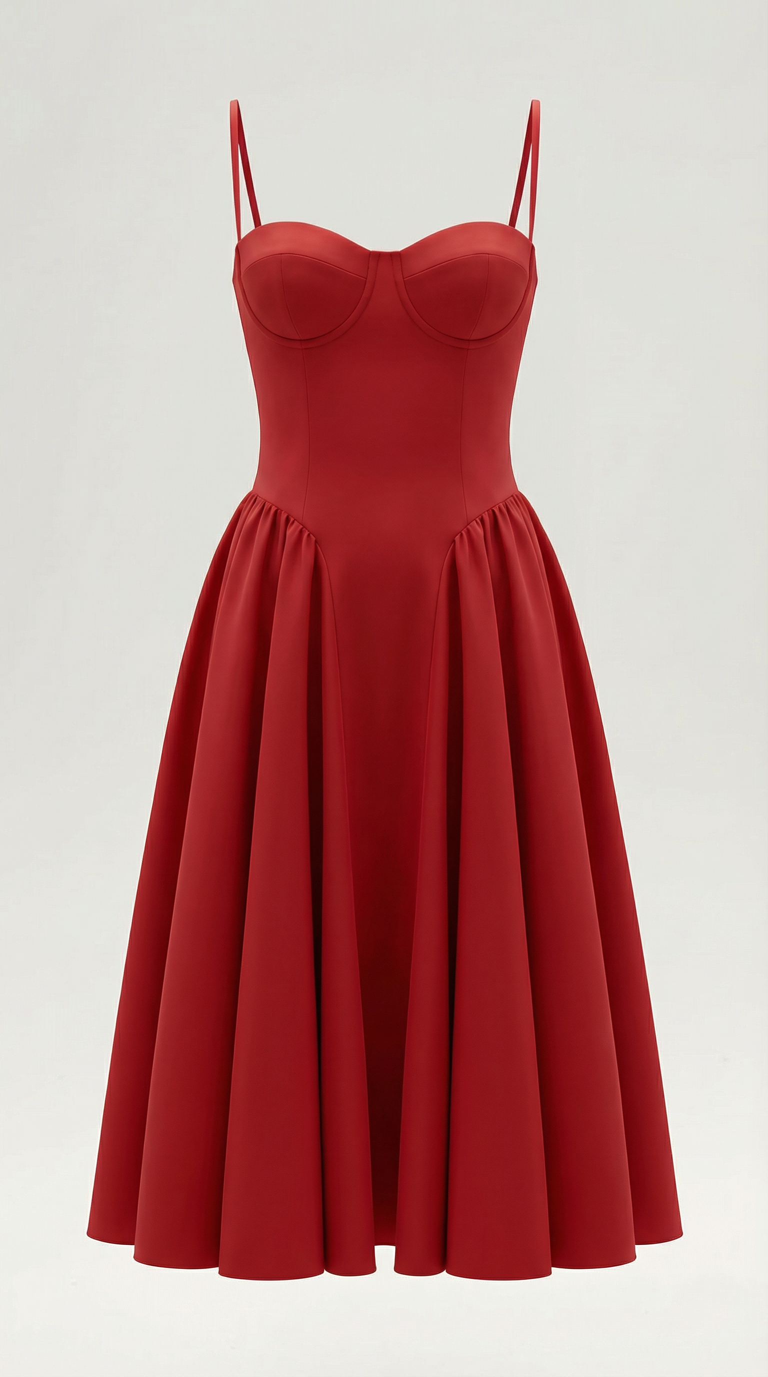 Odette Corset Midi Dress