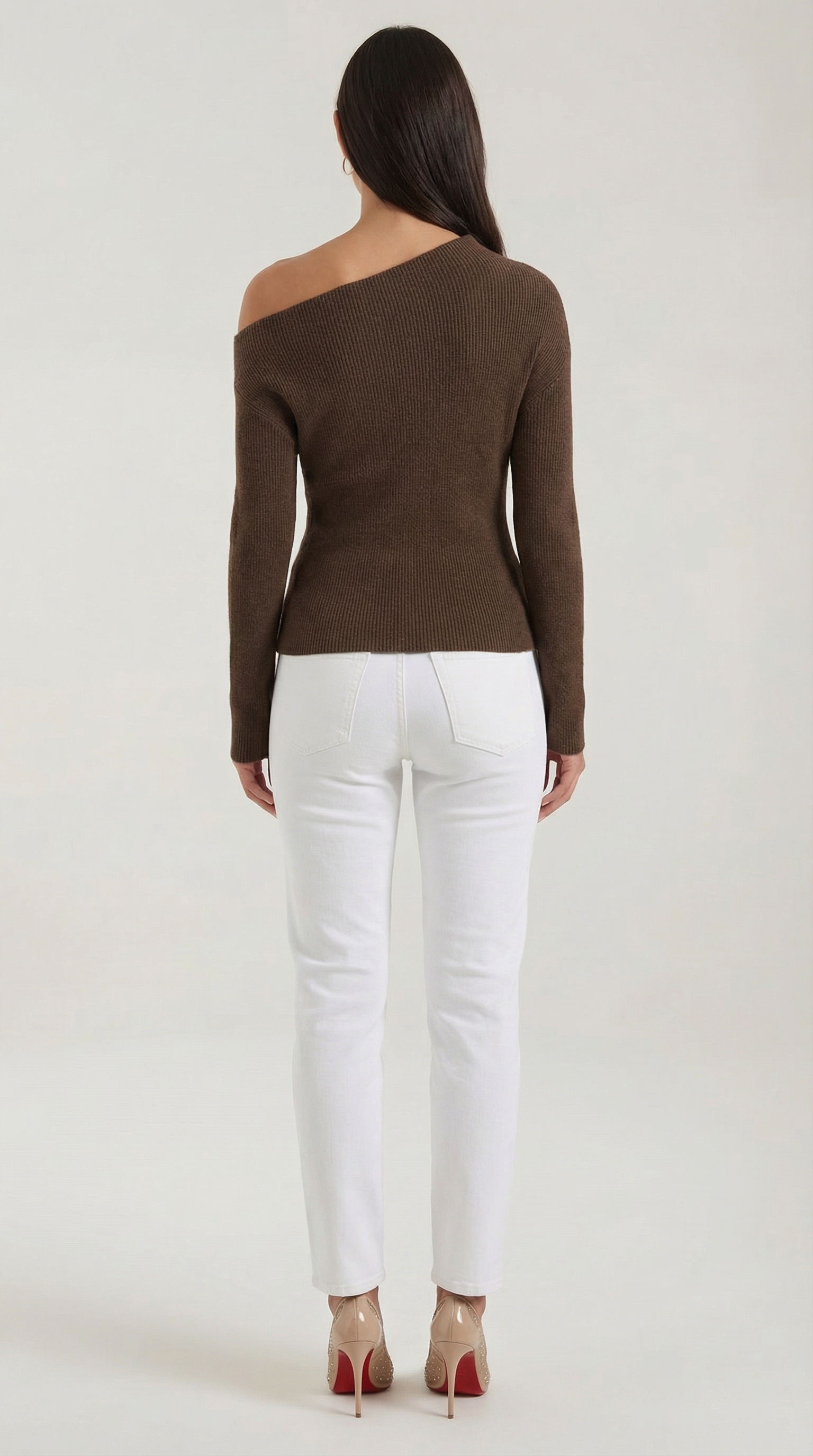 Shirley Asymmetric Knit Top