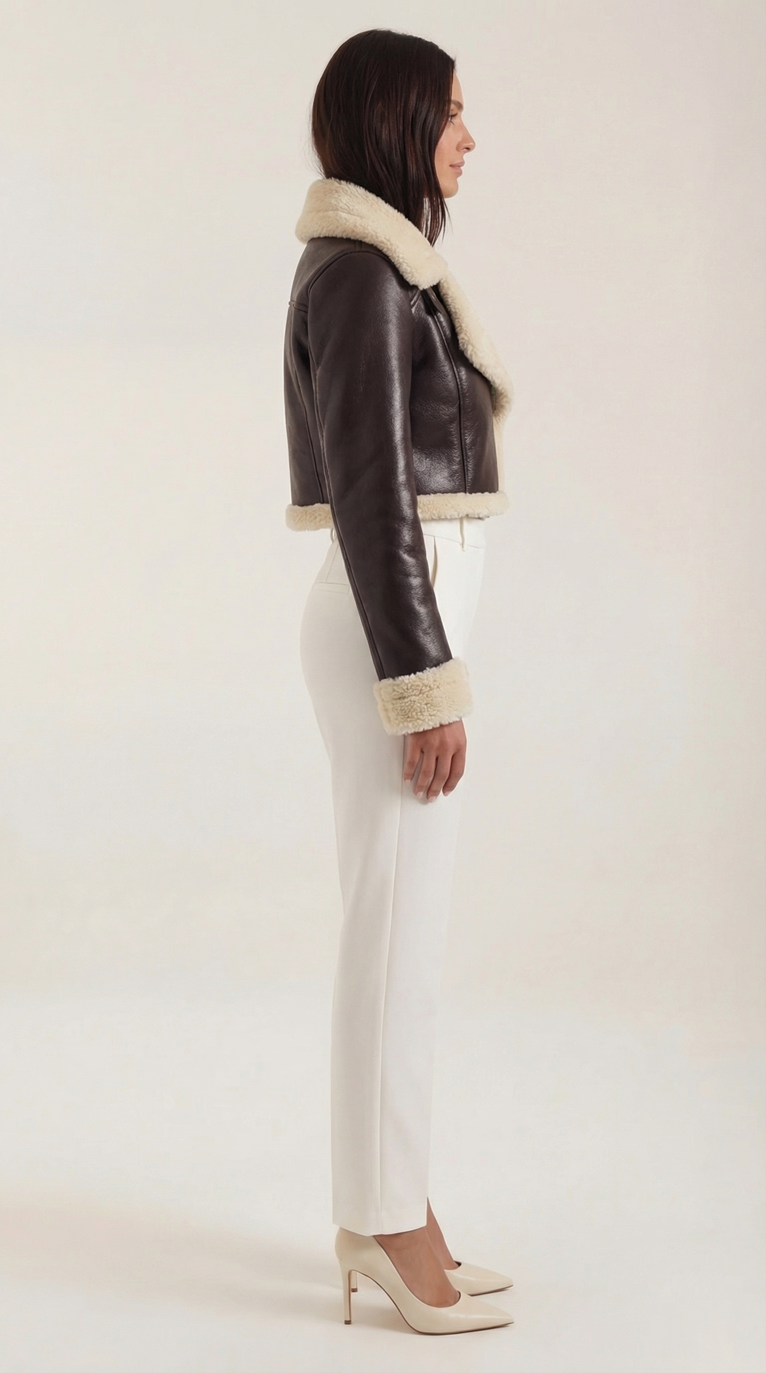 Marie Cropped Fleece Jacket