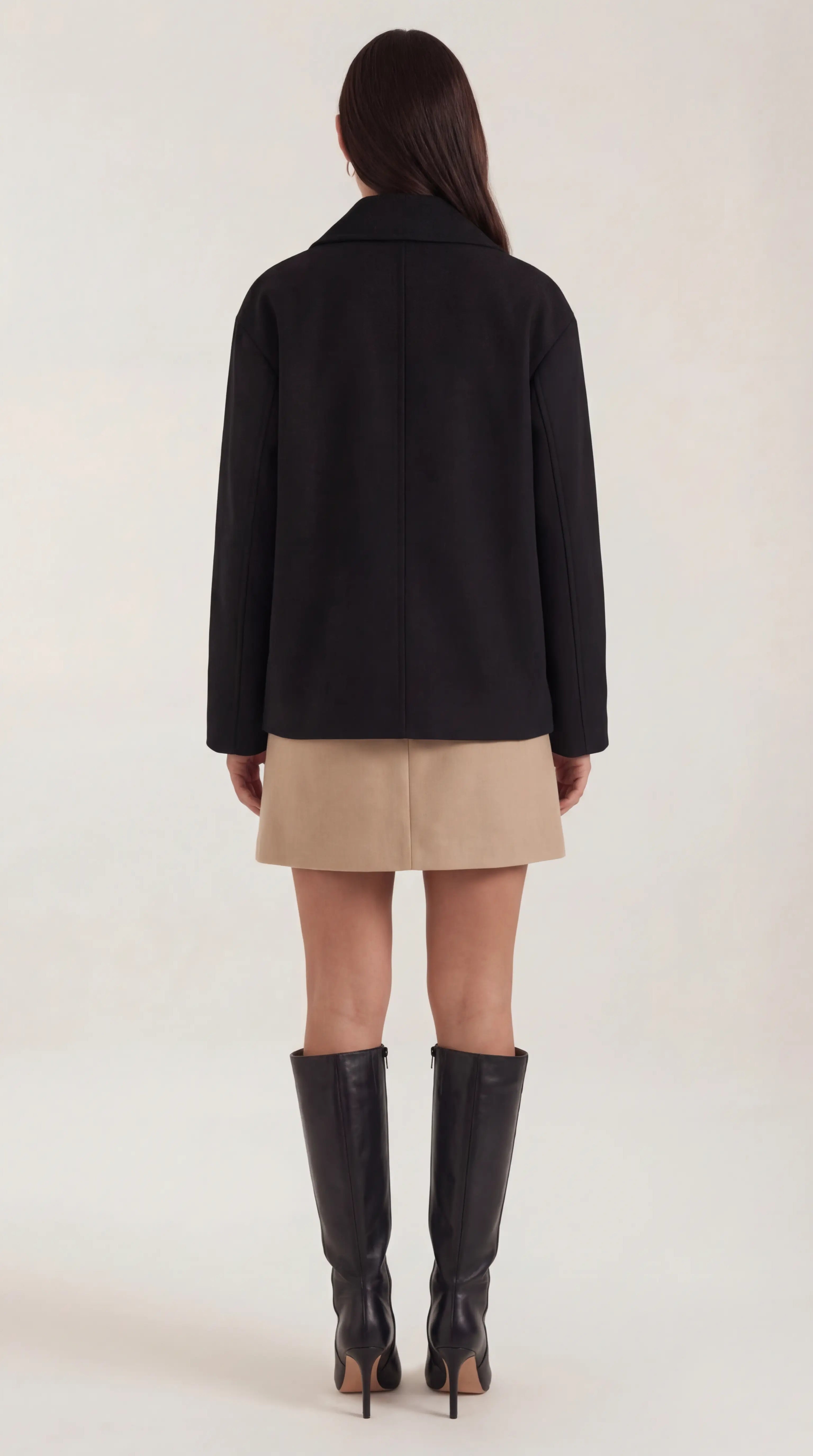 Amanda Oversized Asymmetrical Coat