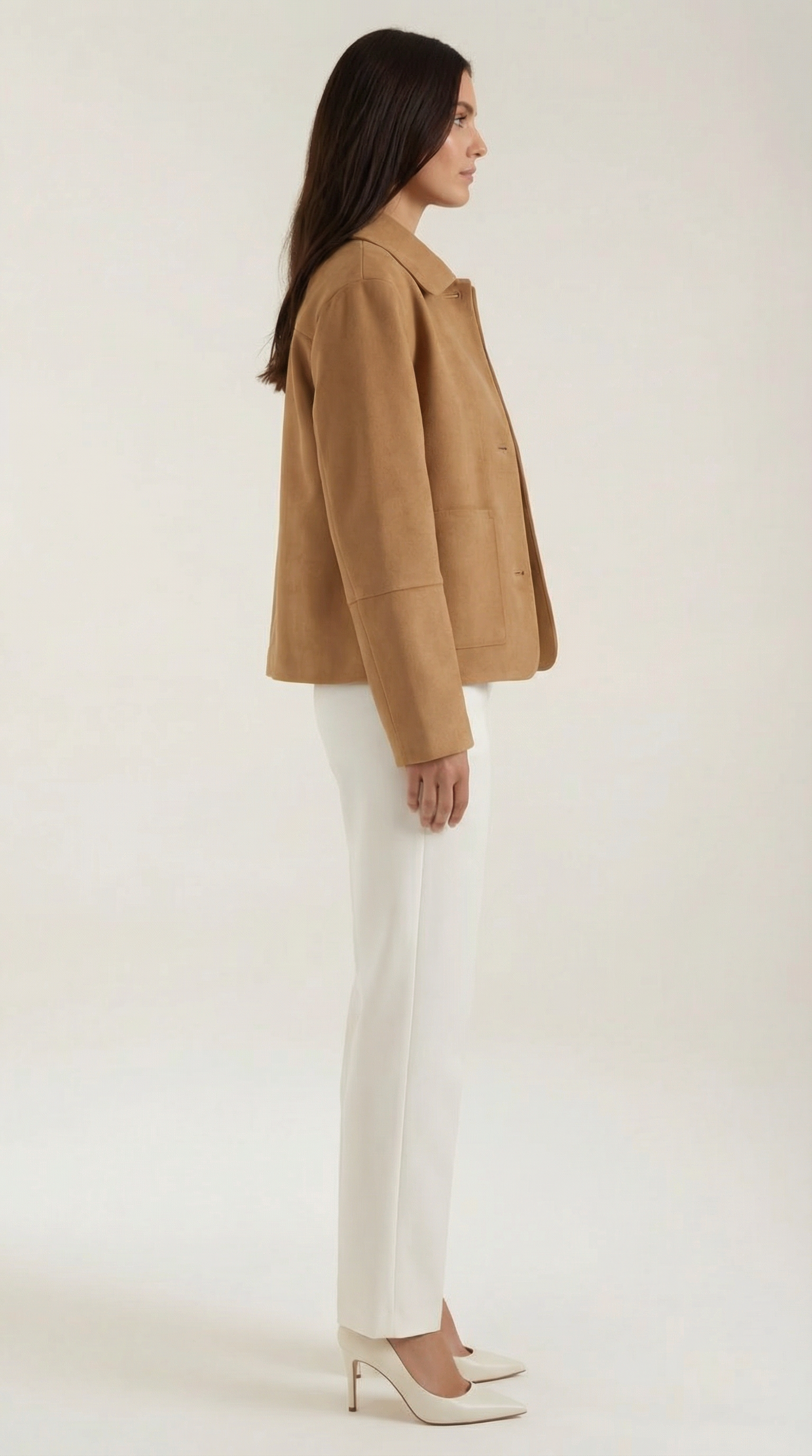 Julie Soft Buttoned Jacket