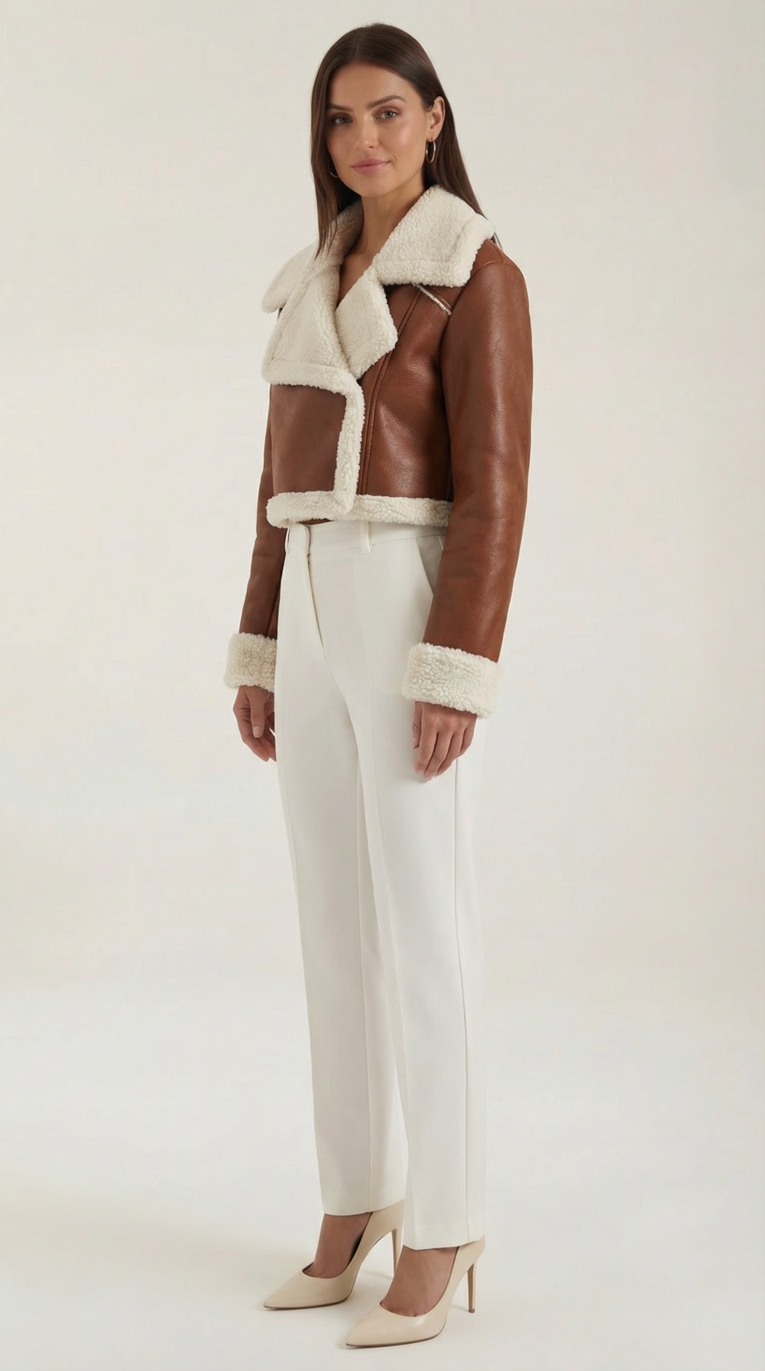 Marie Cropped Fleece Jacket