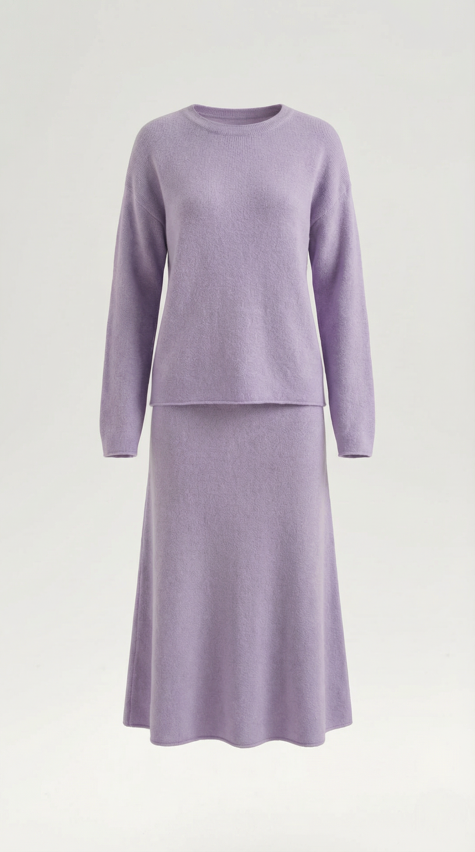 Amy Knitted Top and Skirt Set