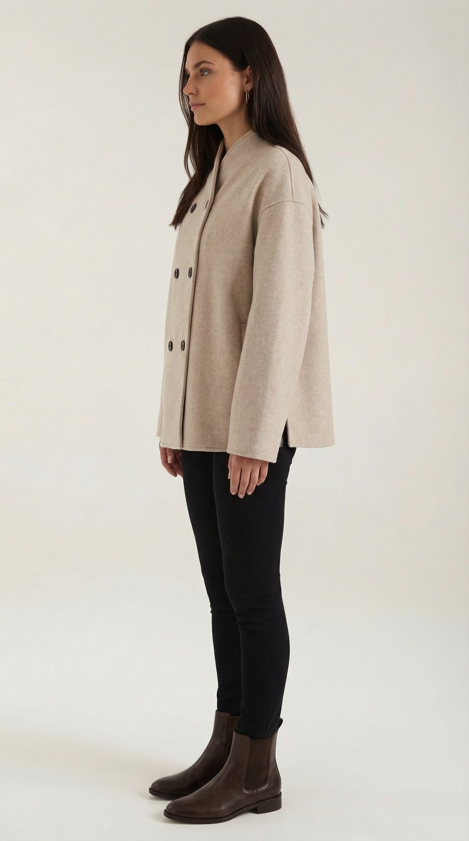 Pamela Oversized Button-Down Jacket