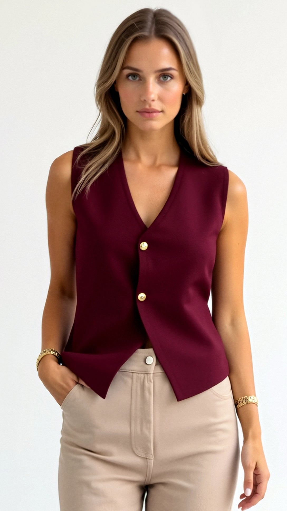 Lily Knit Waistcoat