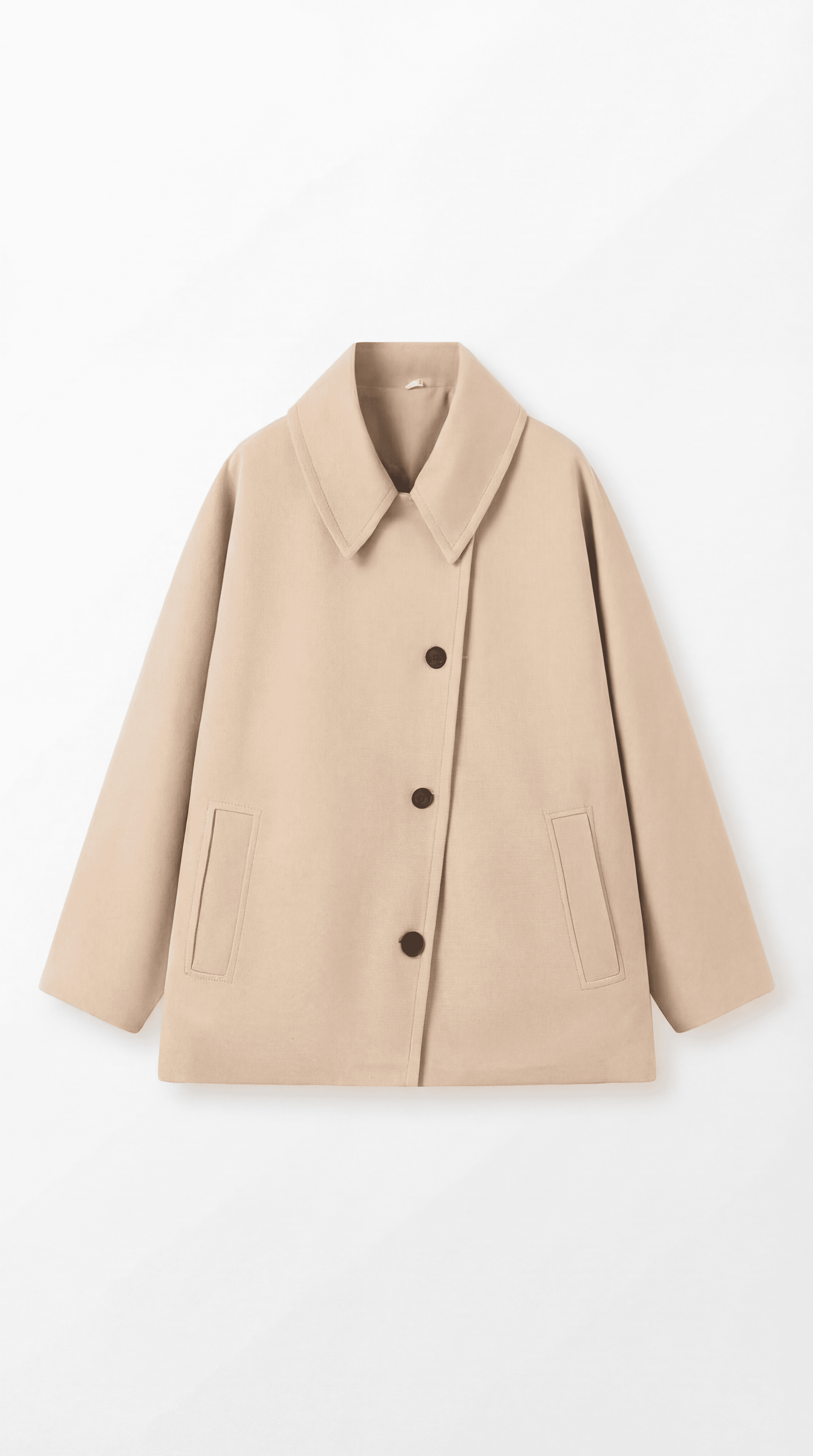 Amanda Oversized Asymmetrical Coat