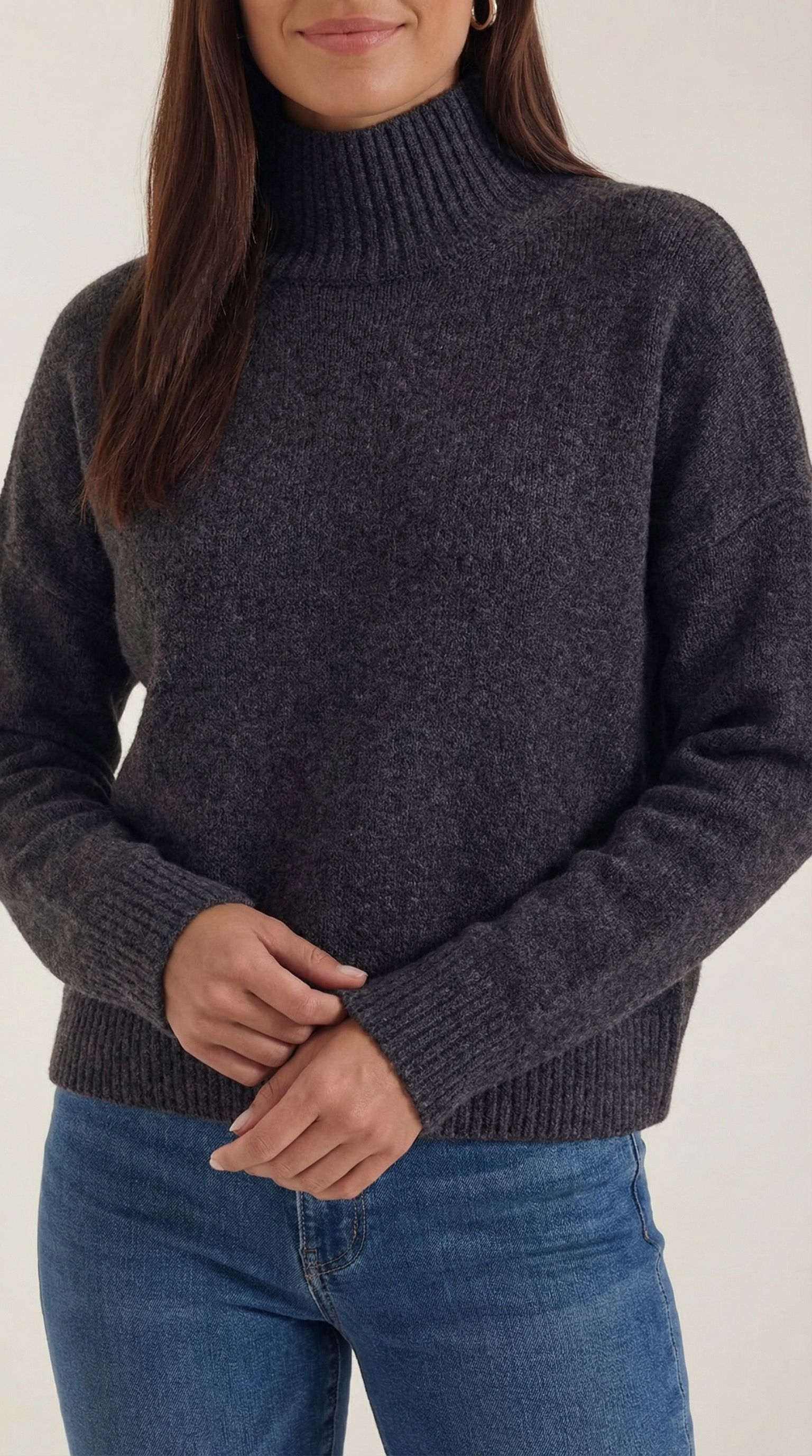 Andrea Knitted Turtleneck Sweater