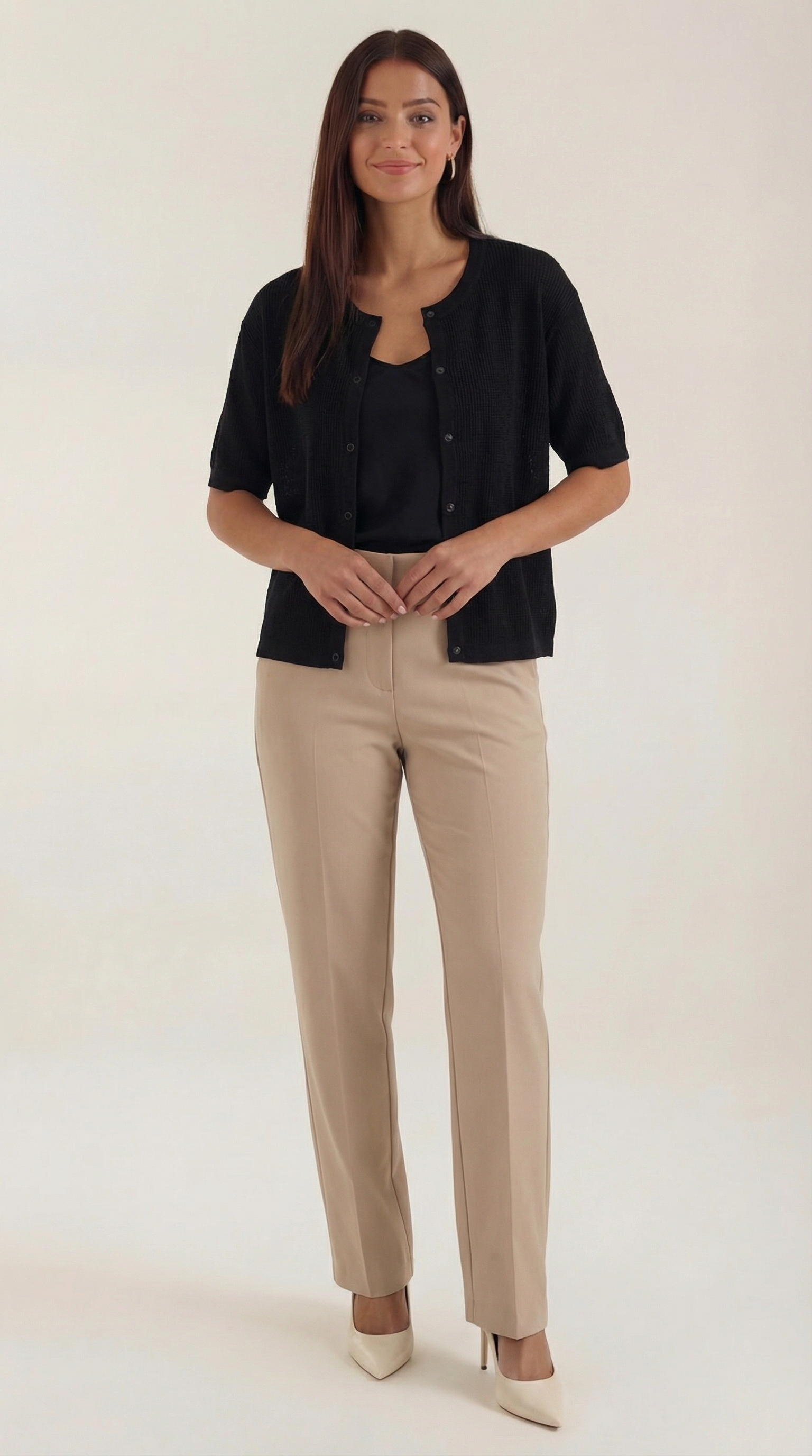 Kathryn Short-Sleeved Cardigan