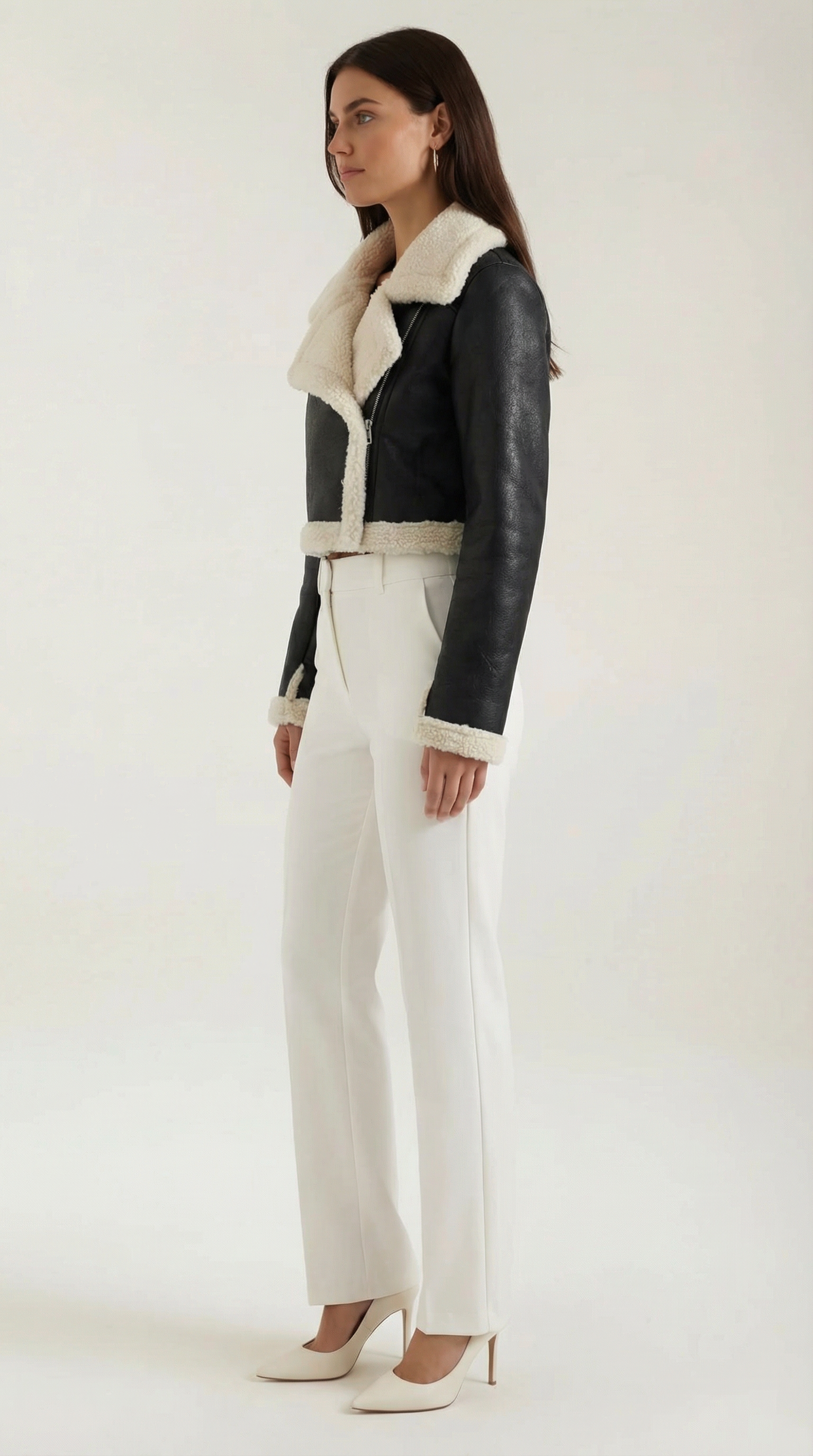 Marie Cropped Fleece Jacket