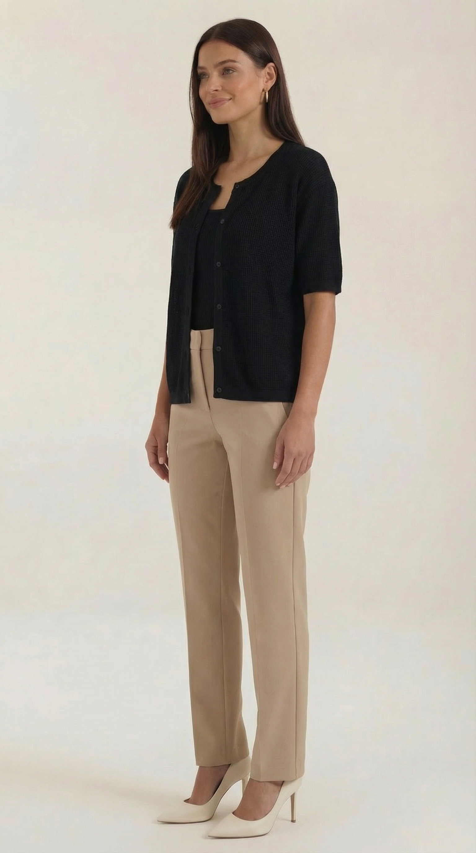 Kathryn Short-Sleeved Cardigan