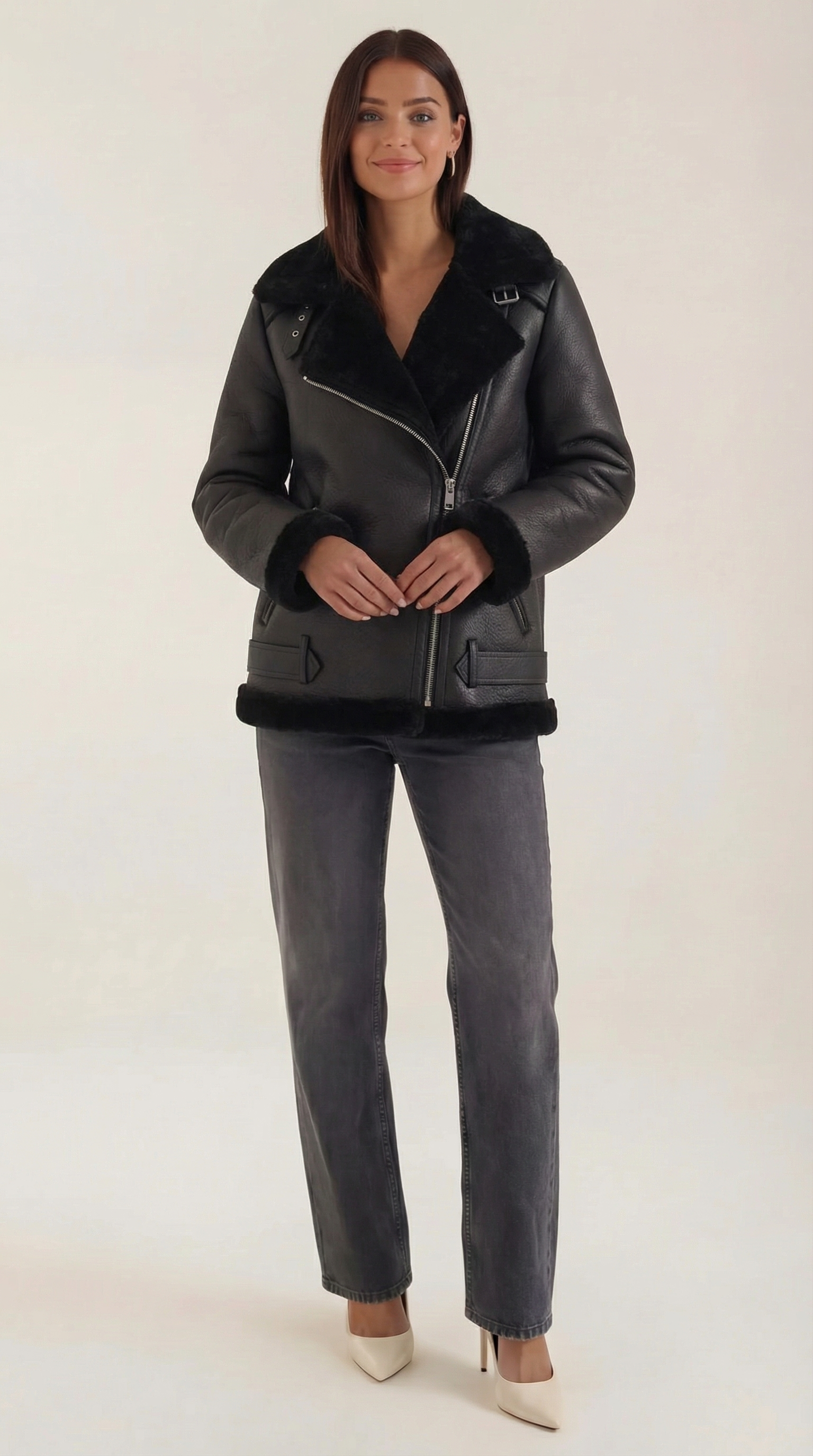 Christine Belted Fleece Jacket