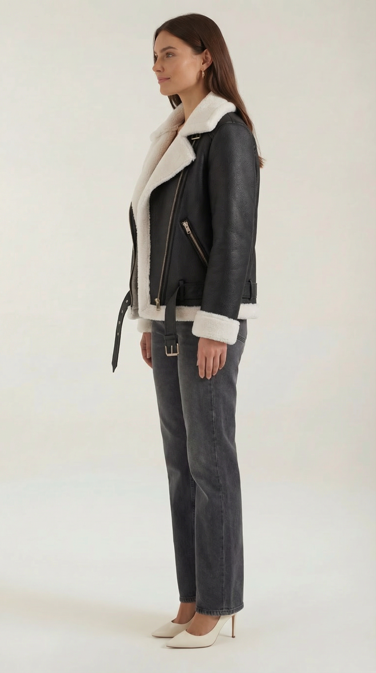 Christine Belted Fleece Jacket