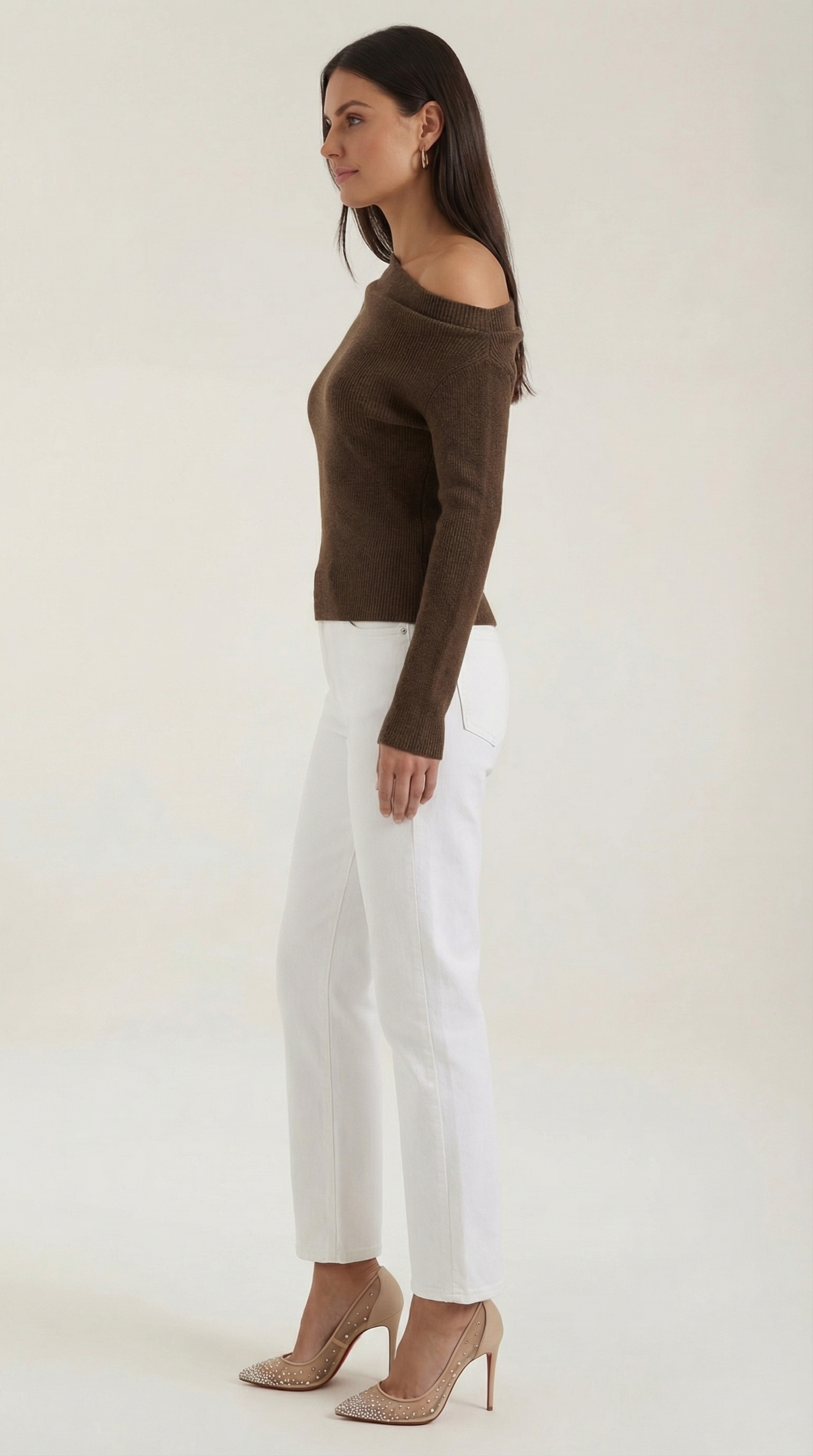 Shirley Asymmetric Knit Top