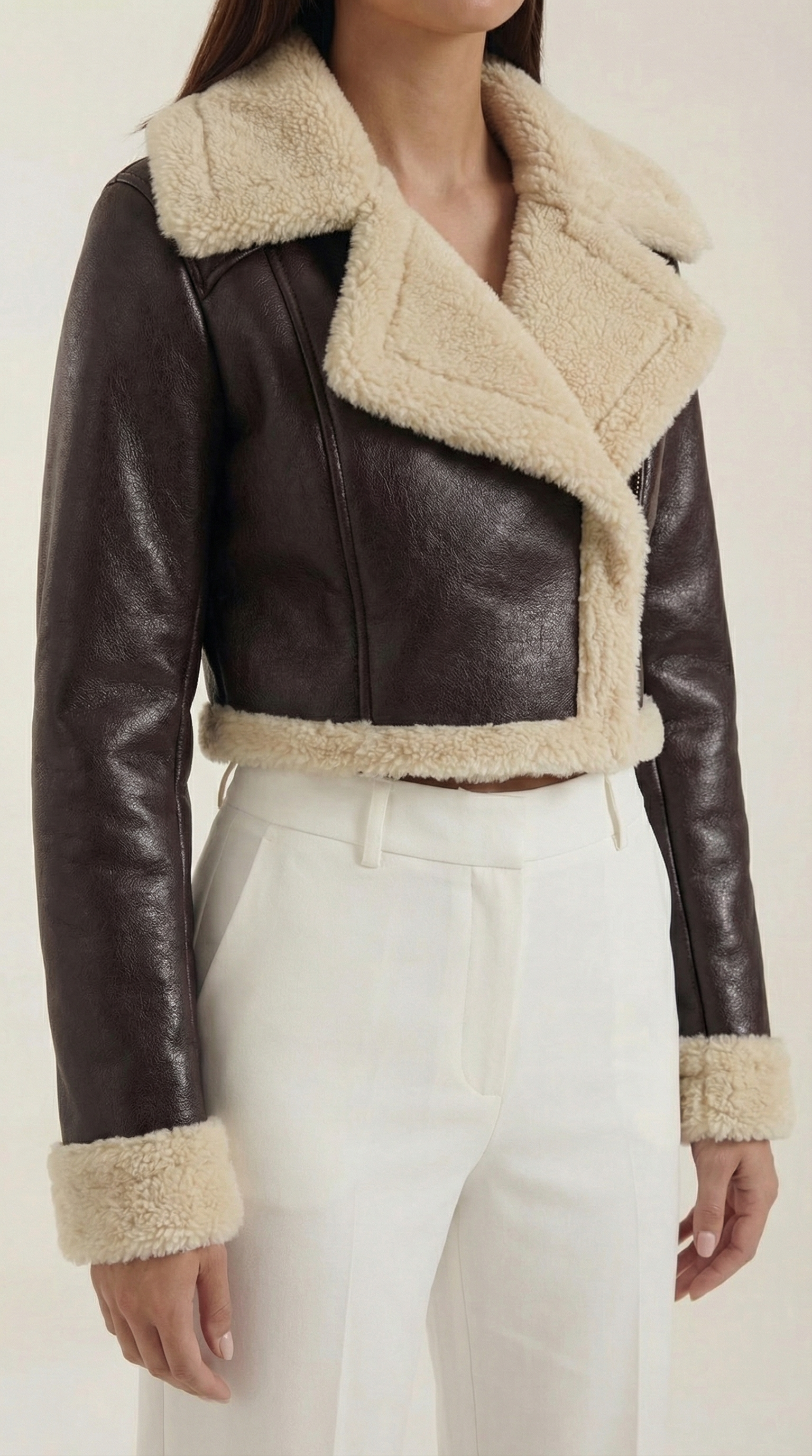 Marie Cropped Fleece Jacket