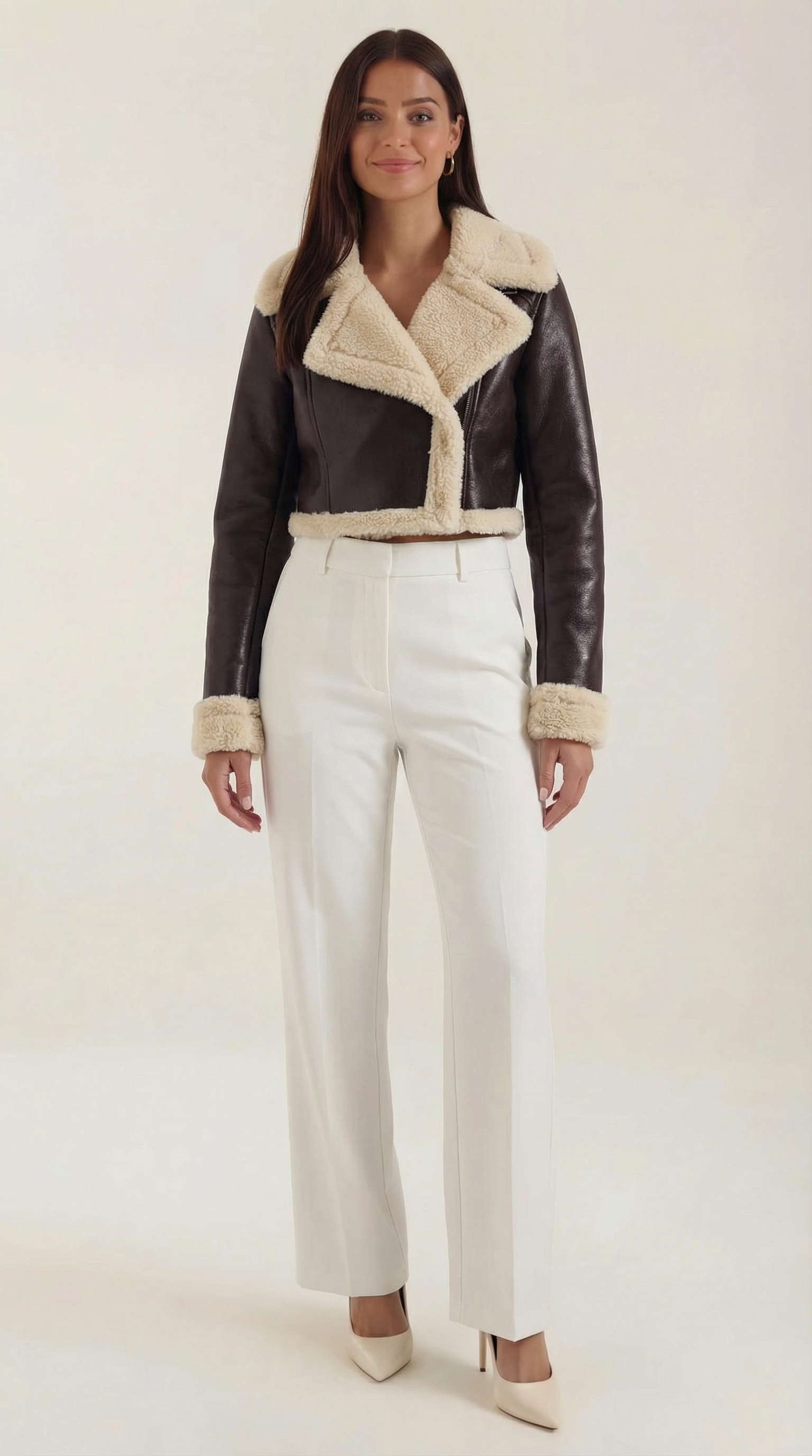 Marie Cropped Fleece Jacket