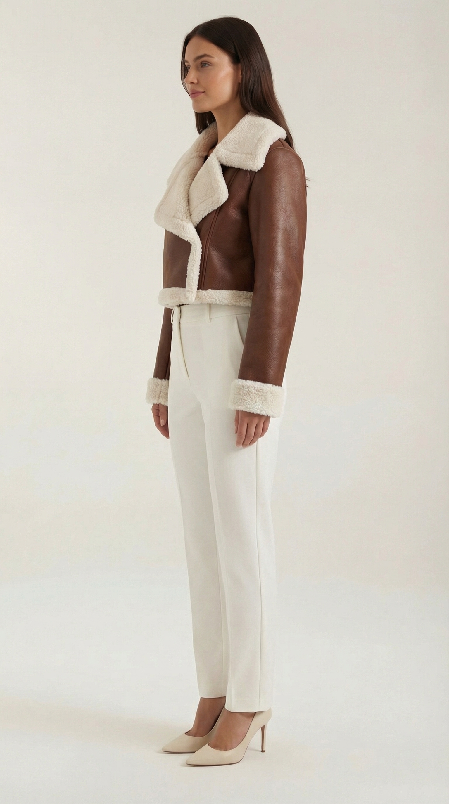 Marie Cropped Fleece Jacket