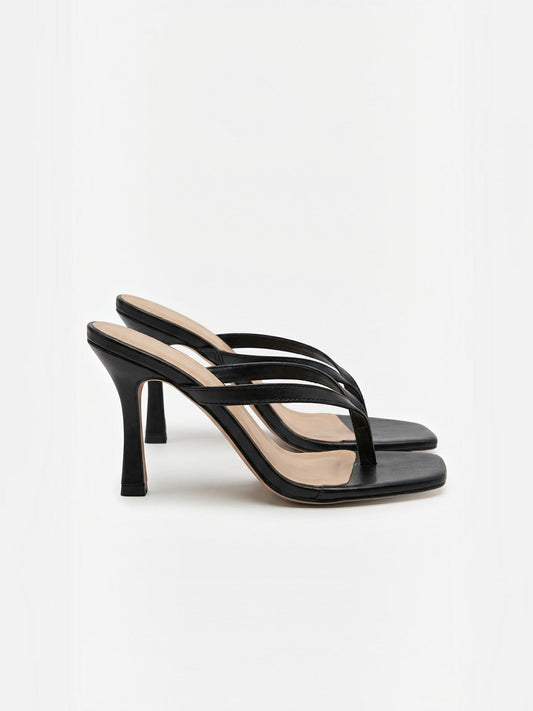 Sabella Toe Post High Heel Mules