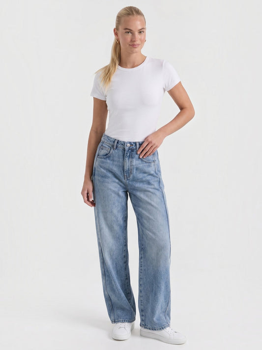Bridget High Waisted Baggy Jeans
