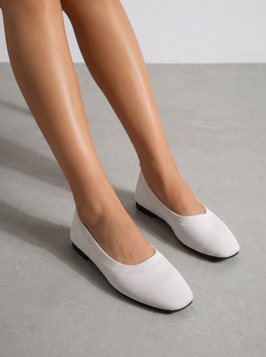 Lita Knit Look Ballet Flats