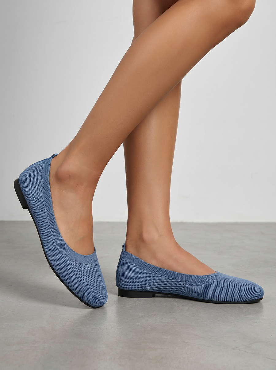 Lita Knit Look Ballet Flats