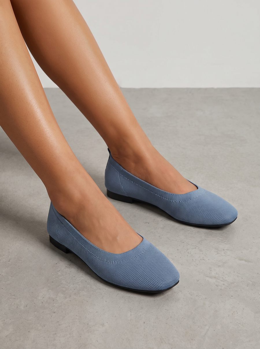 Lita Knit Look Ballet Flats