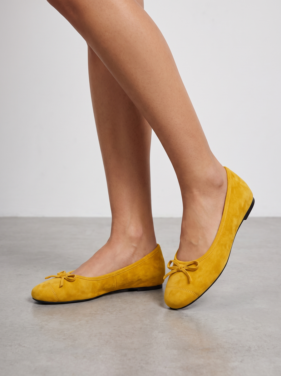 Mackie Bow Detail Ballet Flats