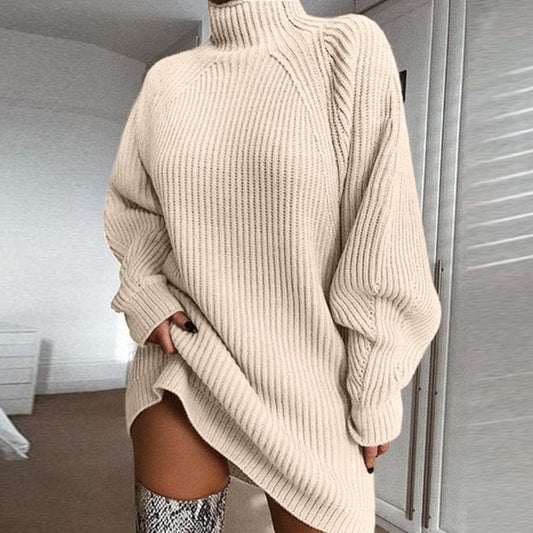 Ysolde Turtleneck Sweater Dress