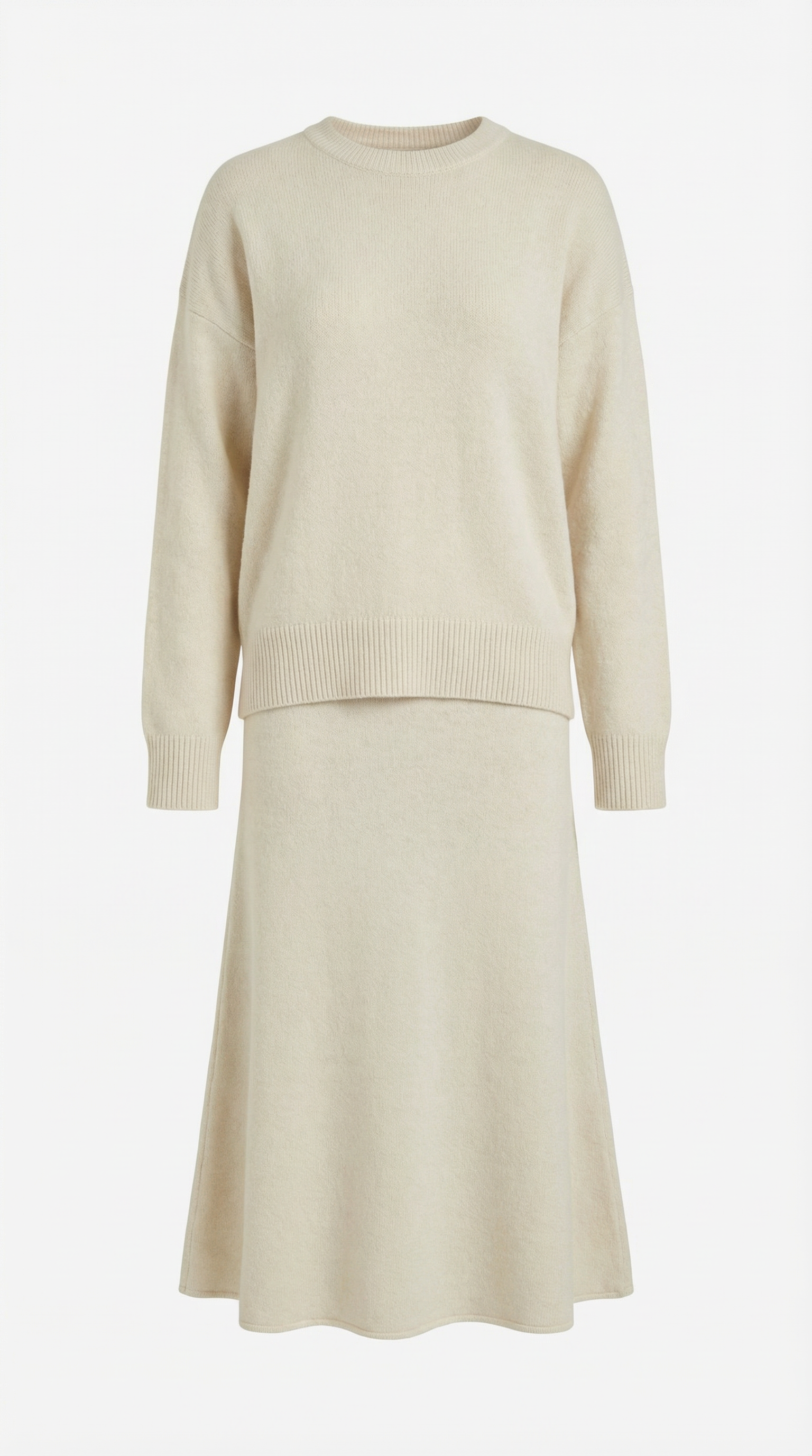 Amy Knitted Top and Skirt Set