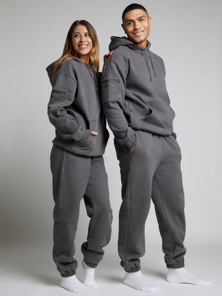 Wiebke Airplane Mode Travel Hoodie with Eye Mask
