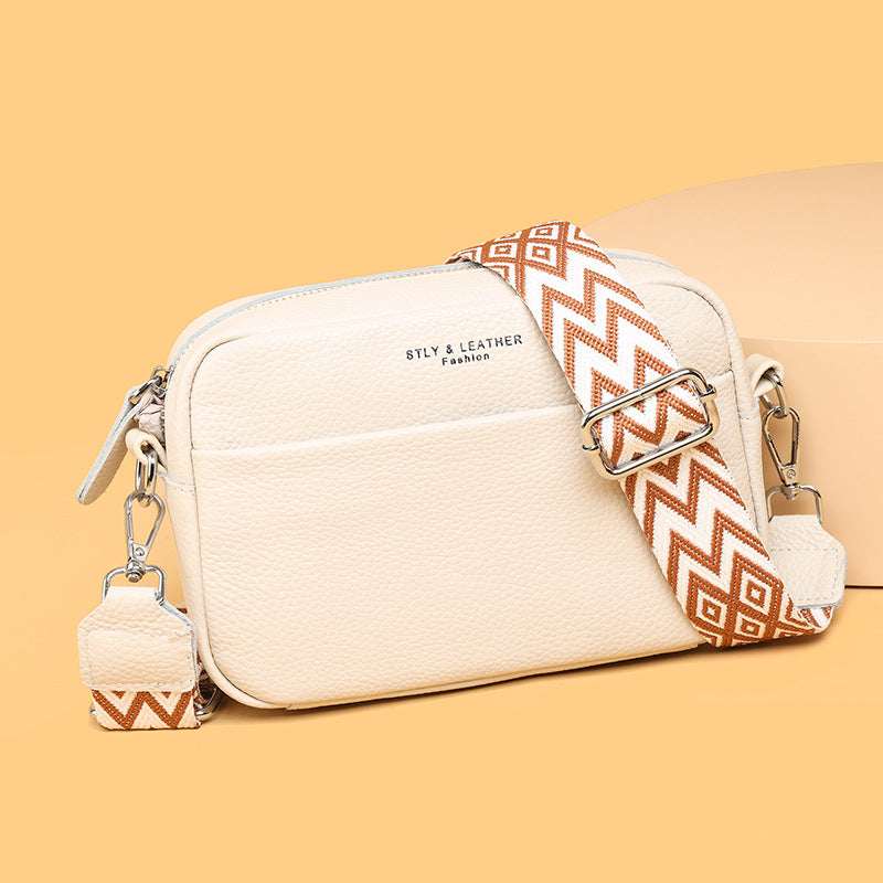 Ciara Small Crossbody Bag with Zigzag Strap