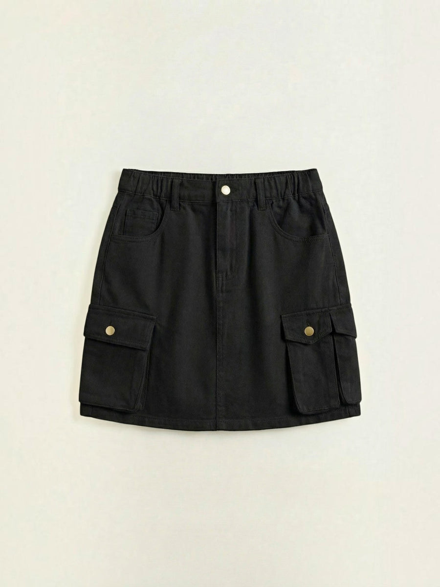 Ivy Cotton Cargo Mini Skirt