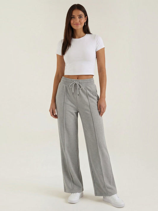 Virginia Wide Leg Drawstring Sweatpants