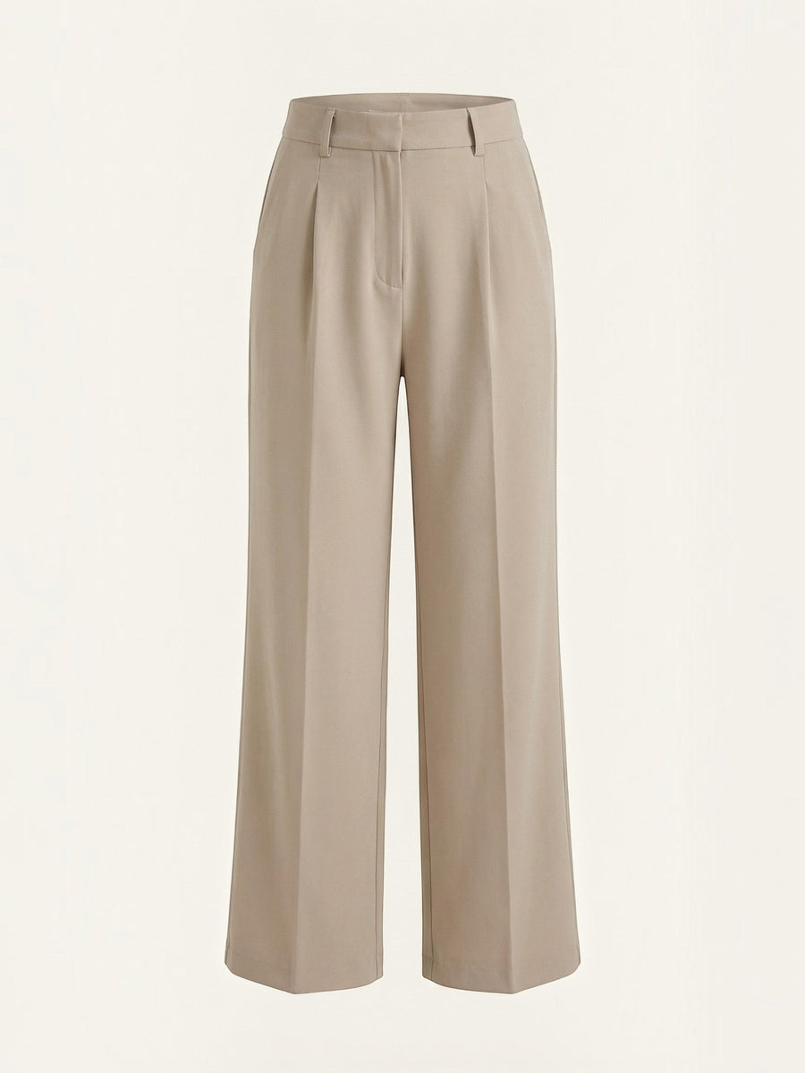 Emma Pleated High Waisted Wide Leg Pants