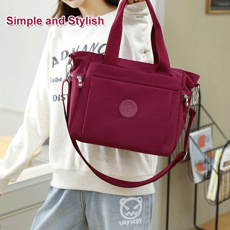 Hanne Lightweight Nylon Tote Bag