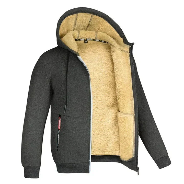 Tuva Fleece Lined Zip Up Hoodie