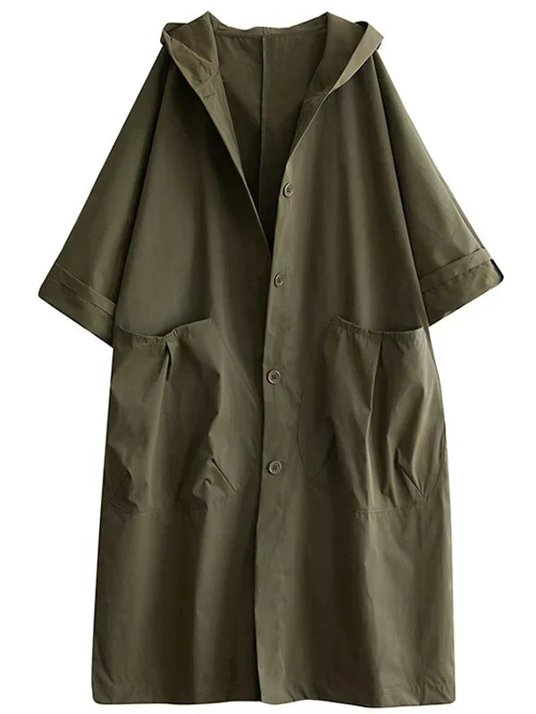 Fosca Long Belted Trench Coat