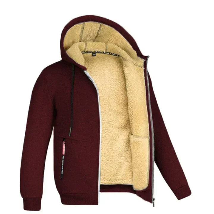 Tuva Fleece Lined Zip Up Hoodie