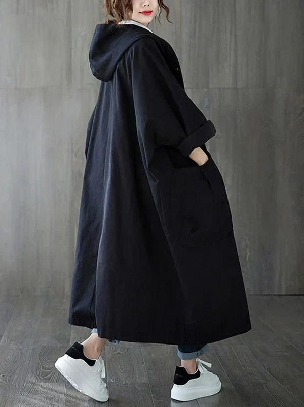 Fosca Long Belted Trench Coat